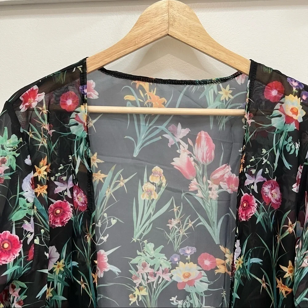 𝅺FLORAL Duster Cover Up